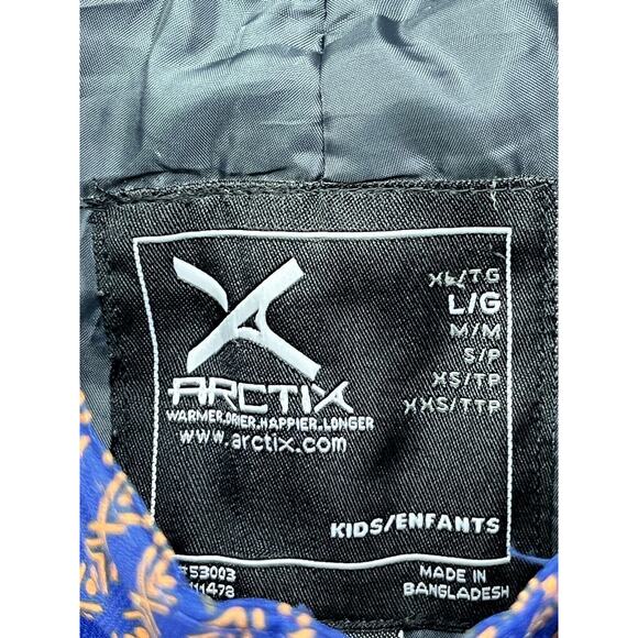 Arctix Insulated Snow Ski Pants Youth‎ Size Large Blue Snowboard Pockets - Picture 4 of 8